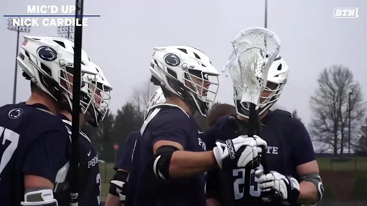 Mic'd Up: Nick Cardile | Penn State | B1G Lacrosse