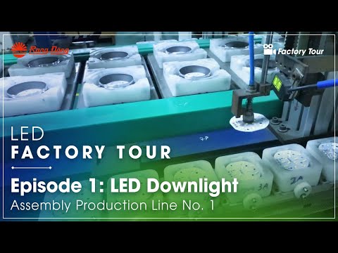 Rang Dong LED Factory Tour