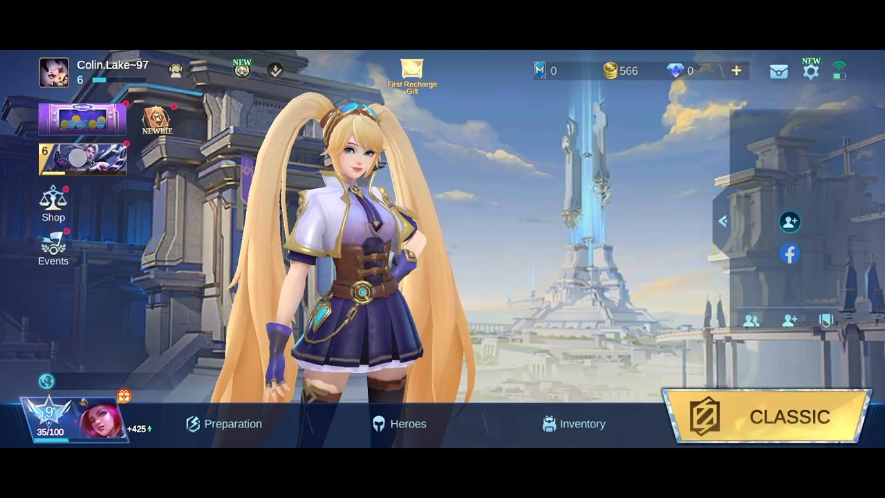 Playing moba legend 5vs5 