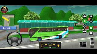 City Coach Bus Driving Simulator - Upgrade Your Pro Bus Simulator 3d Buses #mabingaming #busgame screenshot 4