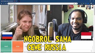 NGOBROL SAMA CEWE RUSIA DI OME.TV