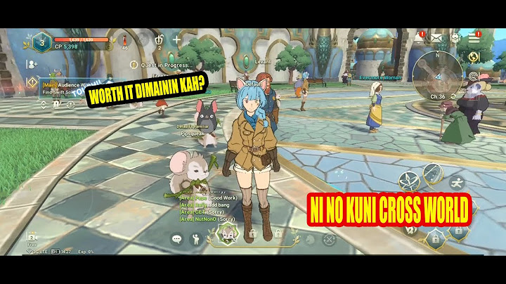 AKHIRNYA RILIS DI PLAYSTORE INDONESIA‼️ NI NO KUNI CROSS WORLD (PC/Ios/Android)