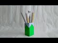 Origami Pot Tutorial - Vase/ Pot/ Pencil Holder