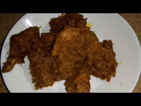 Rendang Hijau Ayam Tua Youtube