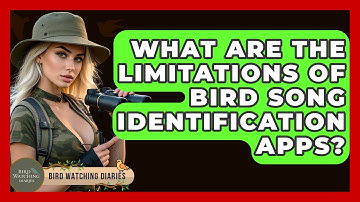 What Are The Limitations Of Bird Song Identification Apps? - Bird Watching Diaries