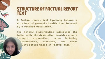 Factual Report Text