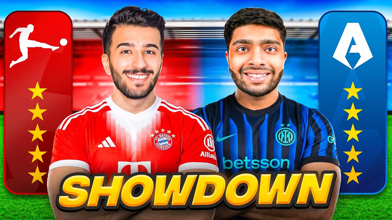 BUNDESLIGA vs SERIE A Rebuild Showdown!