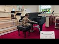 Holden Fein piano recital 5/11/24 - First performance ever!