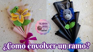How to Wrap a Bouquet  | joss fabrics