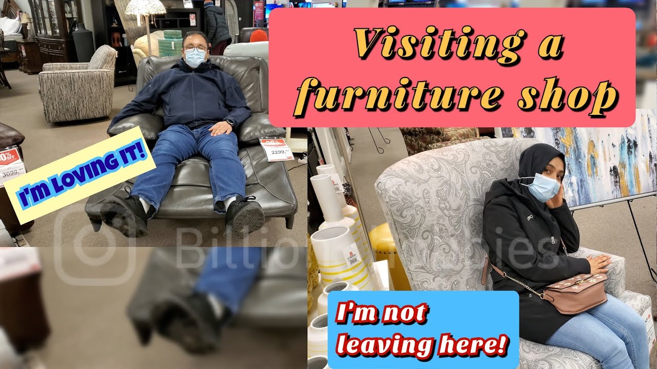 Our First Experience with a Canadian Furniture Retailer Visiting