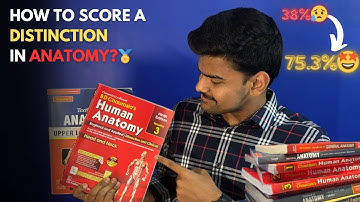 HOW TO SCORE A DISTINCTION IN ANATOMY IN 1ST YEAR MBBS? | READ FASTER AND SCORE BETTER IN 1MONTH!