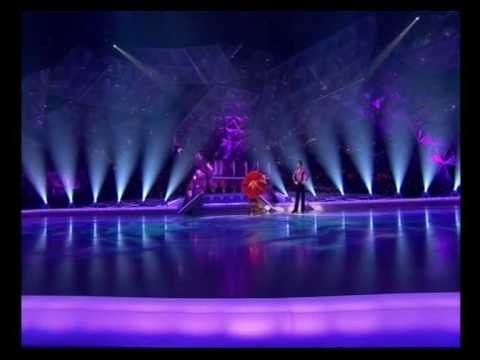 Suzanne Shaw and Matt Evers skating Week 8 (Prop W...