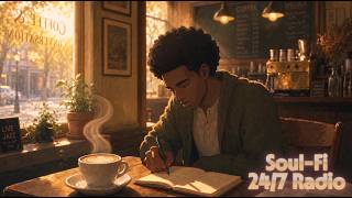 Soul-Fi 🎷 | 3 hours of Jazz Hop Café | Cozy Beats for Focus, Reading & Relaxation