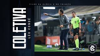COLETIVA TÉCNICO LÉO CONDÉ, PÓS-JOGO SANTOS X REMO 01/08/26