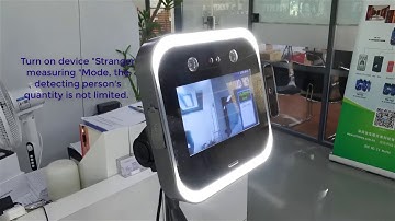 TM DF0T5W Facial Recognition With Wrist Temperature Measurement