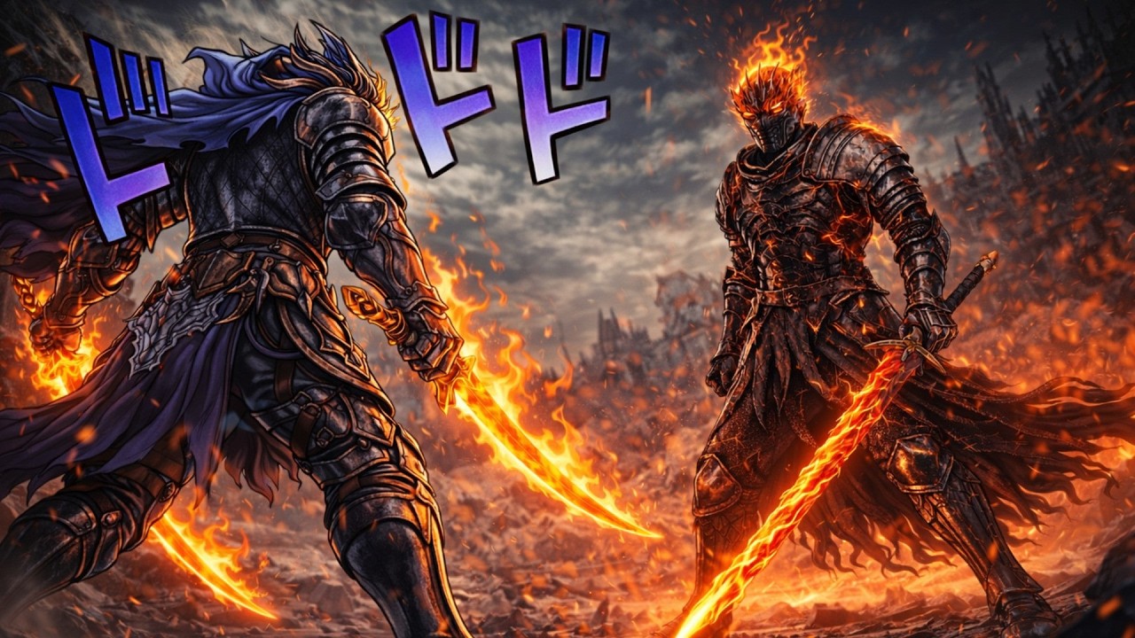 Dark Souls 3 │ Final Boss + The End of Fire Ending