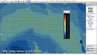 ASCAT WInd GRIBs in OCENS WeatherNet and GE Plus for iPad