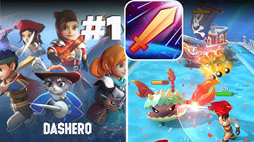 Dash.io - Roguelike Survivor - New Release - Hyper Casual - Gameplay Walkthrough (iOS & Android)