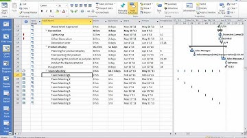 MS Project 2010 Tutorial - Optimizing Schedule