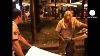 Spains Indignados Battle On As Police Tire