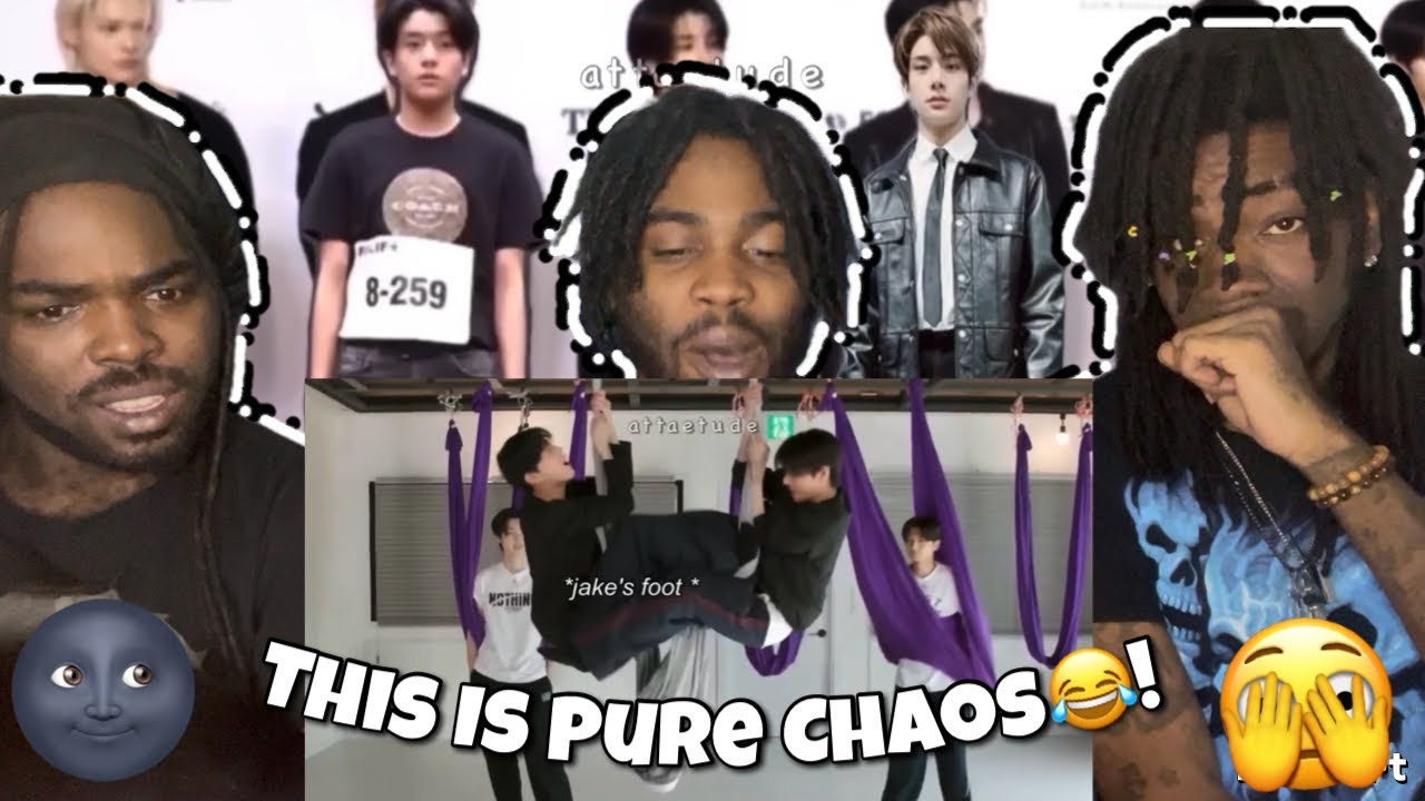 enhypen - странно развлекательная РЕАКЦИЯ!!