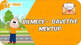 Bilmece - Davetiye - Mektup 📙 1. Sınıf Türkçe