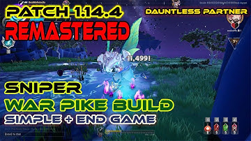 Patch 1.14.4 | REMASTERED Sniper War Pike Build | Massive Ranged Damage !