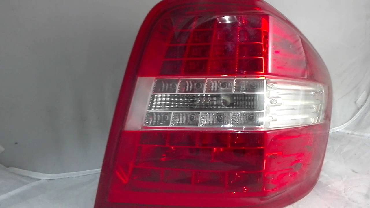 Mercedes ML W164 lift LED prawa lampa tył YouTube