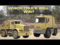 Challenge between the two trucks, which truck will win ? @Pizunizutoyo
