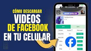 Cómo descargar videos de facebook en tu celular// fácil y rápido 2026  screenshot 2