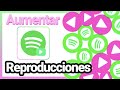 Como comprar reproducciones en spotify  oyentes mensuales o seguidores