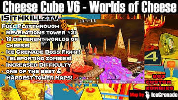 Cheese Cube V6 is one of the hardest of the Cheese Cube maps, lets beat it! - Bo3 custom zombies