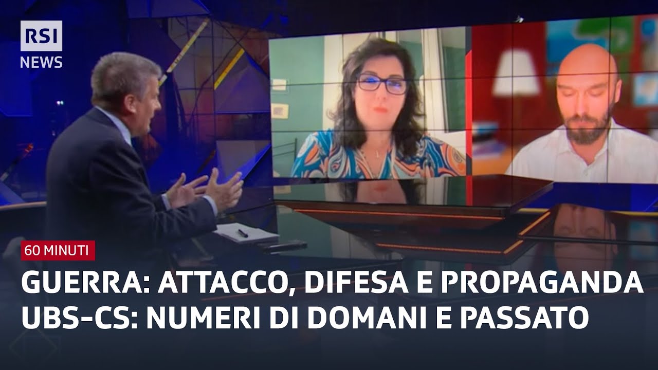 Guerra attacco, difesa e propaganda UBSCS numeri di domani e ombre