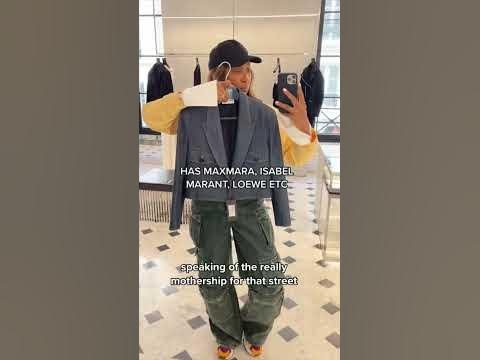 WHERE TO SHOP IN PARIS #shorts - YouTube