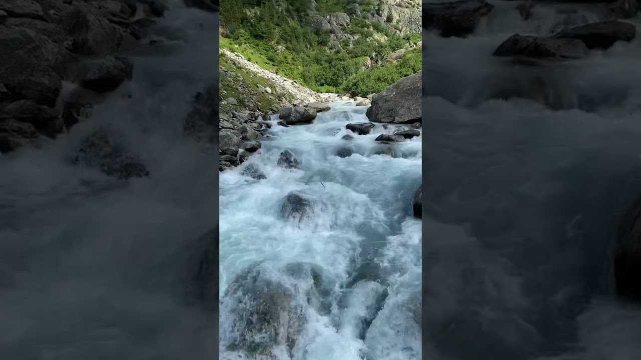 Triftbrücke Gadmertal BE. Switzerland