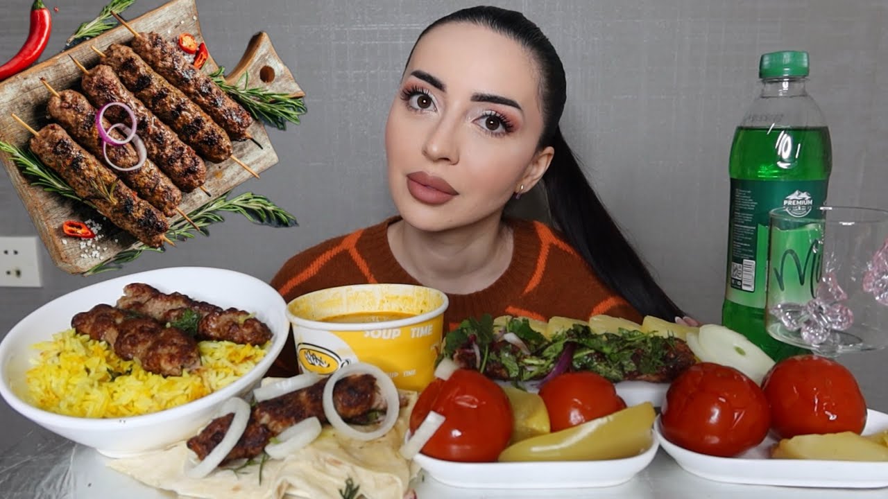 КОНФЛИКТ СОСЕДЕЙ ✨ ЛЮЛЯ КАБАБ Mukbang ✨ Ayka Emilly 
