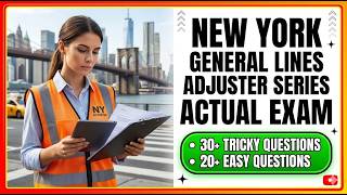 New York General Lines Adjuster Series Actual Exam Questions 2026 Prep Guide