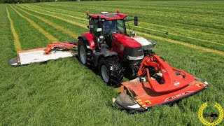 Ackergras Mähen Mit Einem Case Ih Puma 240 Vom Lohnunternehmen Marquardt