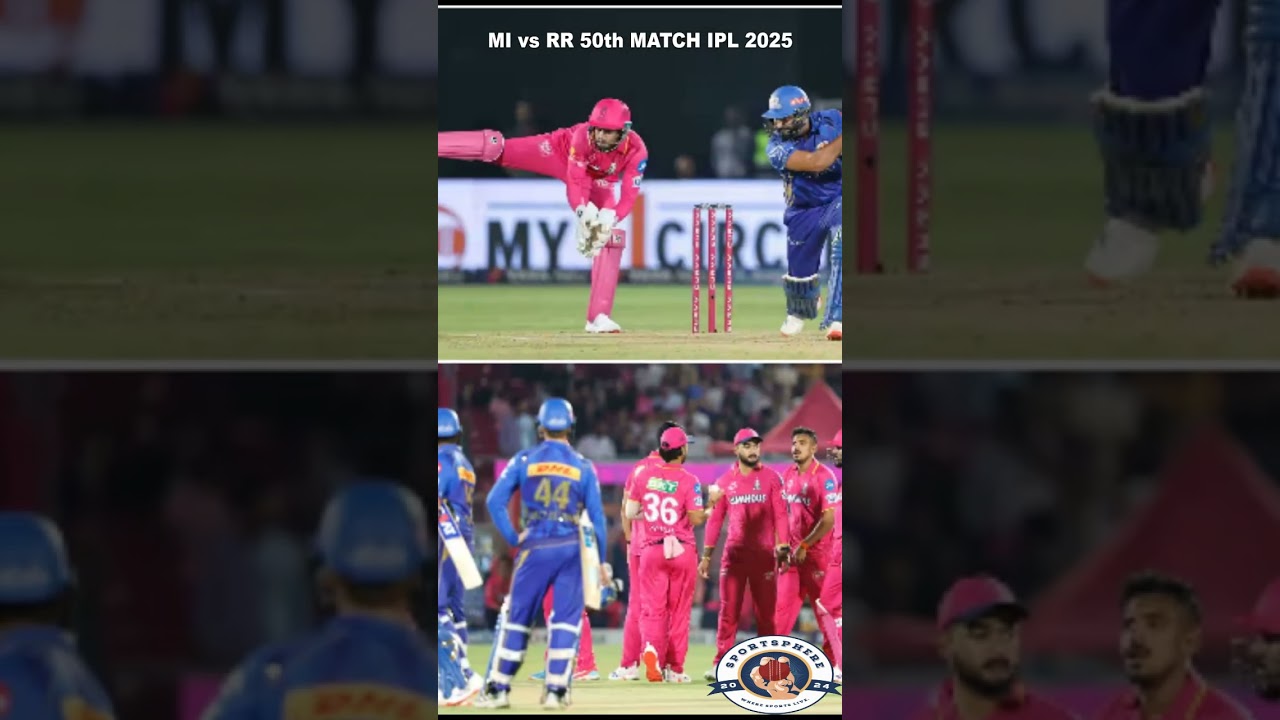 IPL राजस्थान रॉयल्स का सफर खत्म! मुंबई इंडियंस ने 100 रनों से दी करारी शिकस्त ! MI vs RR ! 