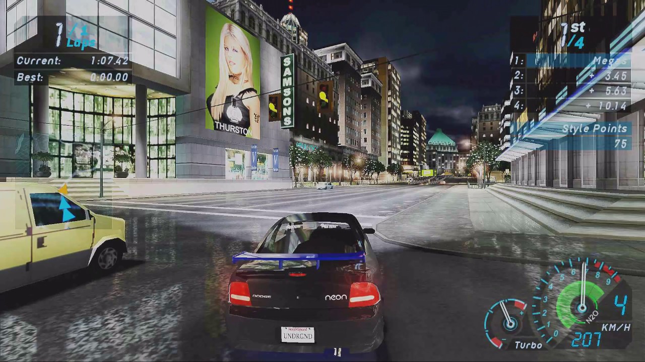 Dodge neon nfs