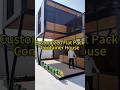 High-end customized container house