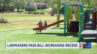 Tennessee lawmakers pass bill increasing recess