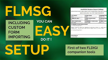 FLMSG |  Setup & Config and Import Custom Forms