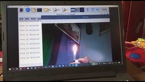 Fire Detection Using Open CV And Pi Camera with Raspberry Pi, Python #Open_cv @Python #RaspberryPi
