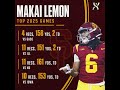 Makai Lemon’s biggest games in 2025 #nfldraft #fantasyfootball #nfl