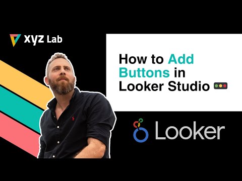 Add Buttons in Looker Studio Reports