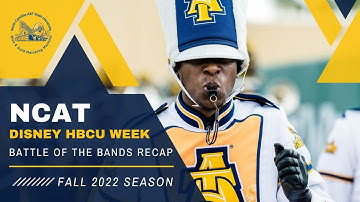 NCAT- Marching into the 2022 Disney HBCU Week Battle of the Bands
