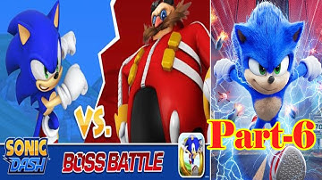 Sonic Dash - Gameplay Walkthrough Part 6 -Sonic the Hedgehog (iOS, Android)