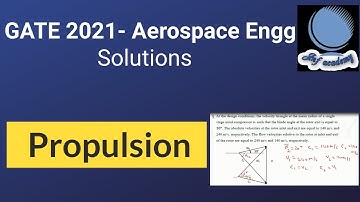 GATE 2021 Aerospace questions with solutions - Propulsion