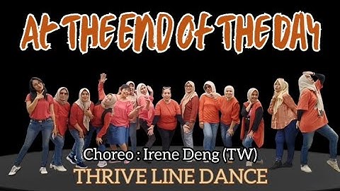At The End Of The Day - Line Dance// Choreo : Irene Deng (TW) - March 2025